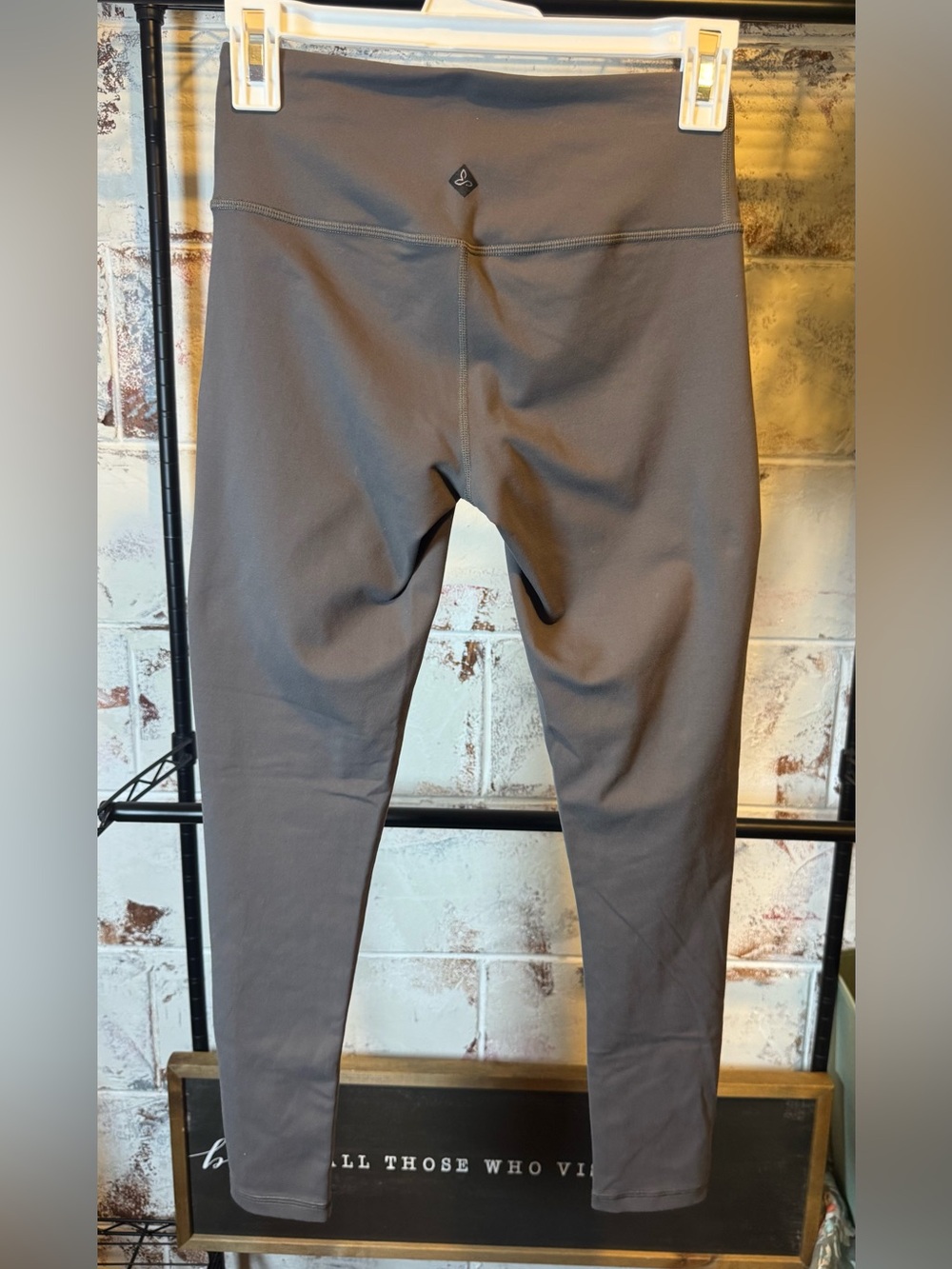 Prana Brown High-Waist Leggings - Picture 6 of 6